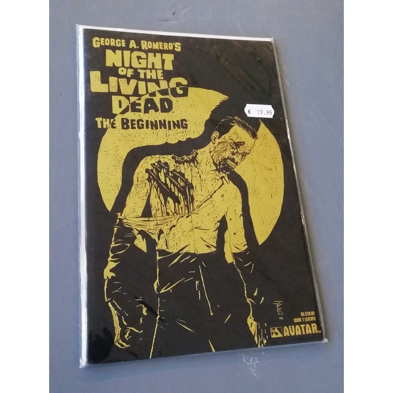 Night of the Living Dead The Beginning #1 Leather Cover Variant NM
