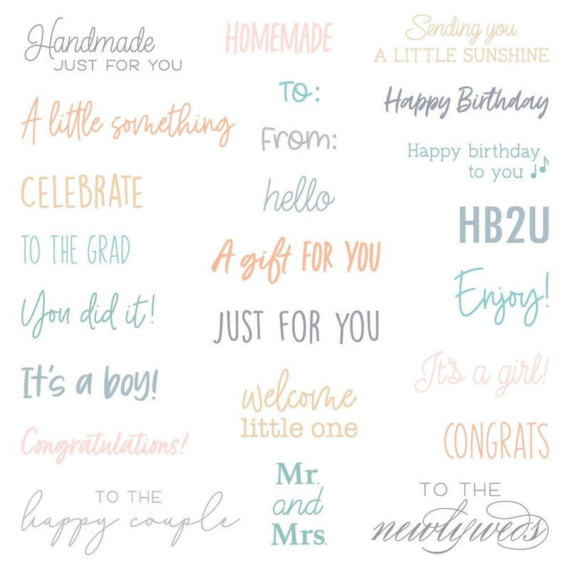 Tag, You’re It: Celebrations – 5×6 Stamp Set