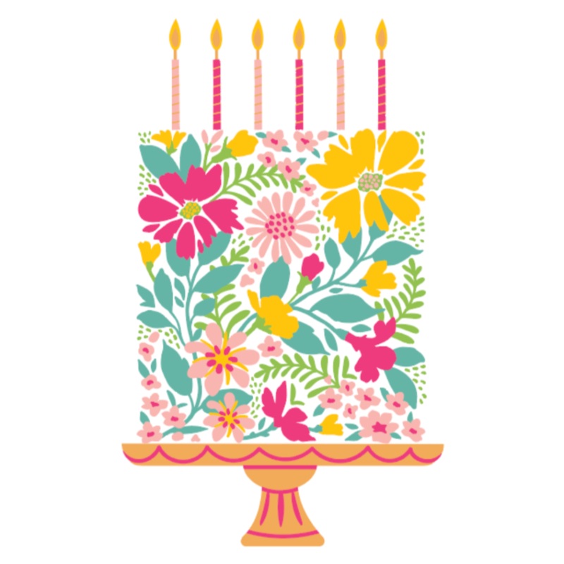 Wonderful Wishes – Set of 6 – A2 4.25×5.5 Coordinating Stencils