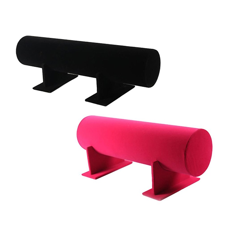 2 Pieces Detachable Headband  Hair Clasp Holder Display Stand Rack T-bar