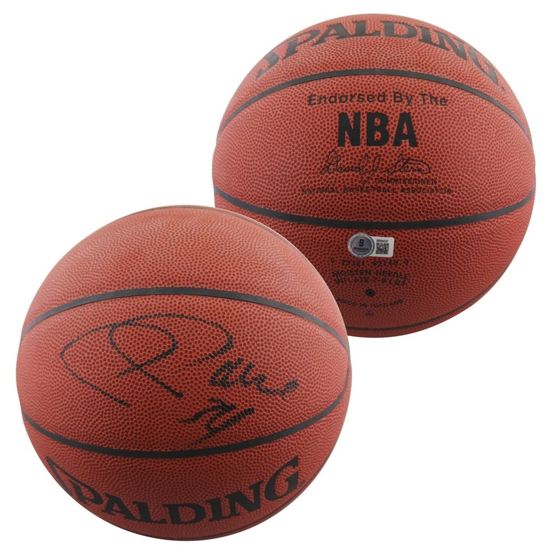 Celtics Paul Pierce Authentic Signed Spalding I/O Basketball BAS #BR84337