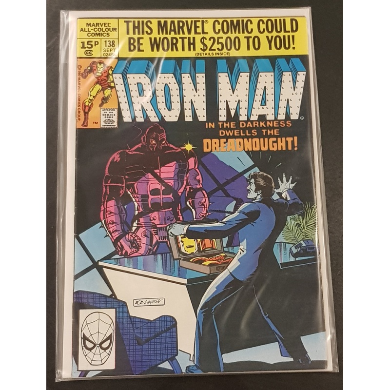 Iron Man #138 VF+ (Pence Edition)