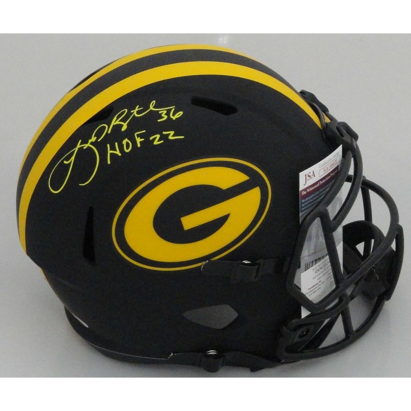 Packers LEROY BUTLER Signed Full Size ECLIPSE Replica Speed Helmet AUTO w/ HOF