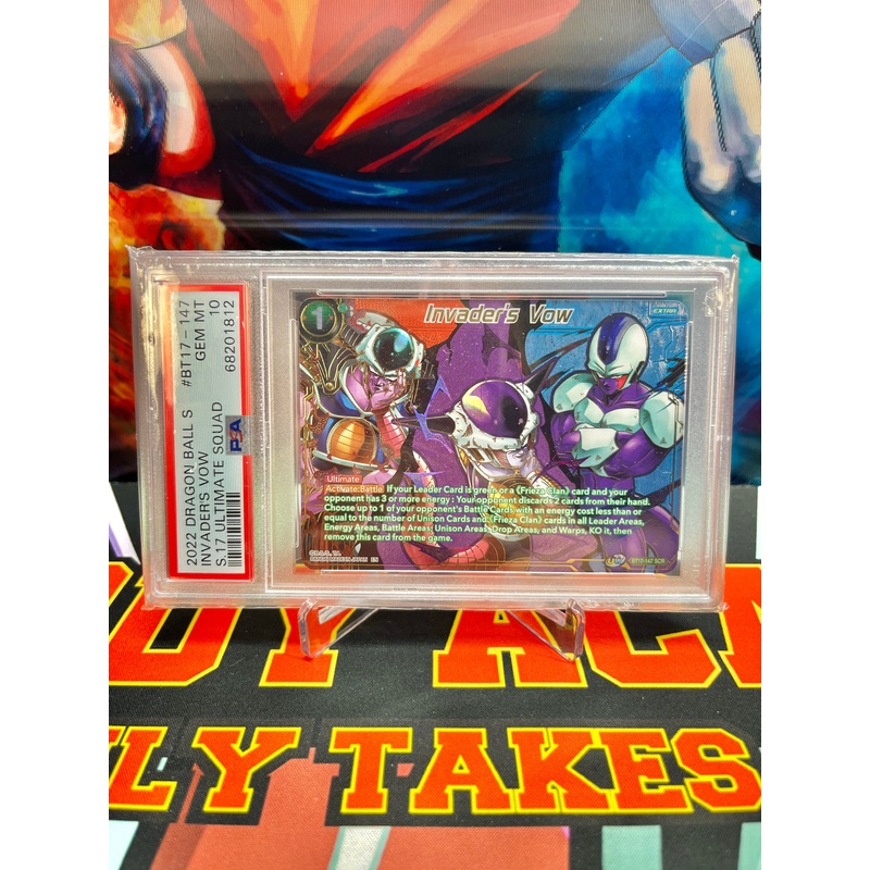 PSA 10 BT17-147 Invader’s Vow SCR (2022)