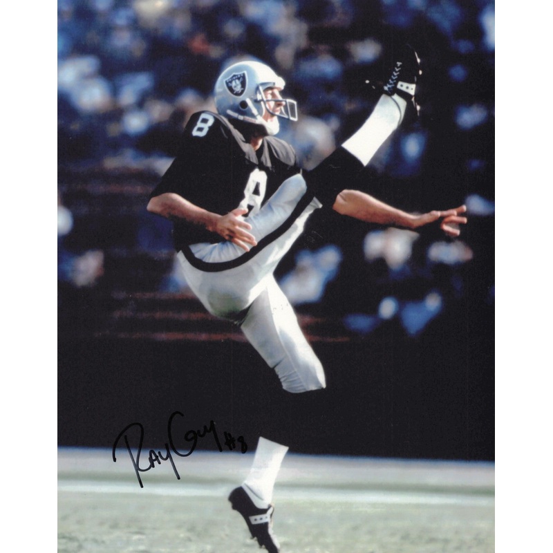 Ray Guy Autographed Signed 8×10 Photo Oakland Raiders SKU #247473