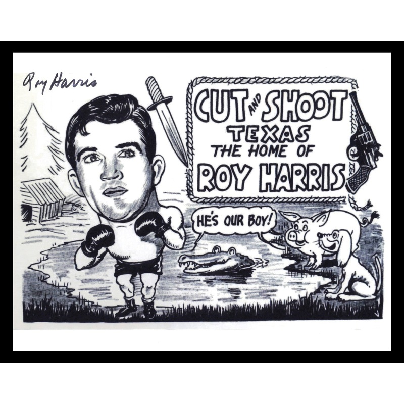 Roy Harris Autographed Signed 8×10 Photo SKU #247279