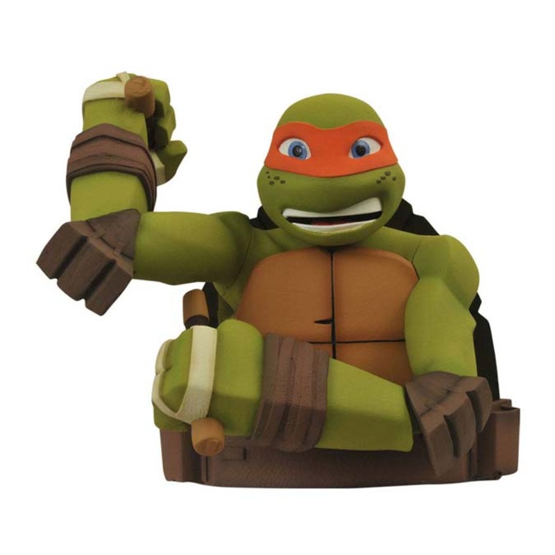 Teenage Mutant Ninja Turtles Michelangelo Vinyl Bust Bank