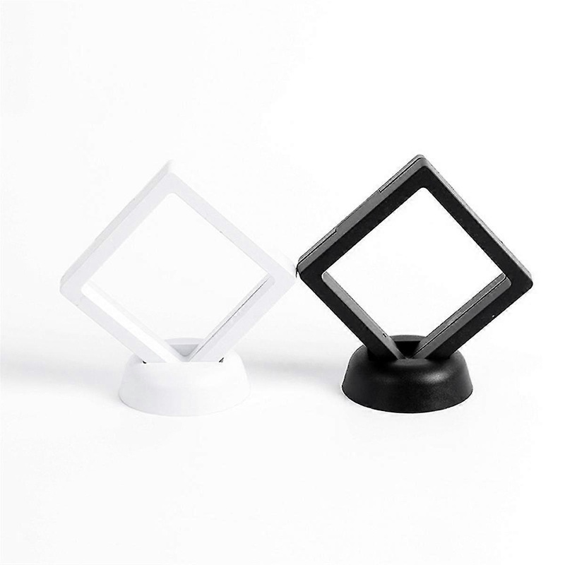 30 Pcs 3d Floating Coin Display Frame Stand Storage Boxes For Jewelry Ring Earrings Coin Medals Challenge Medal Holder B