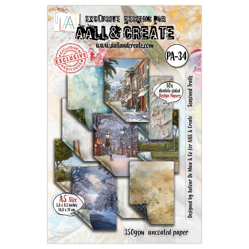 AALL and Create –  A5 Design Paper – Seasoned Trails