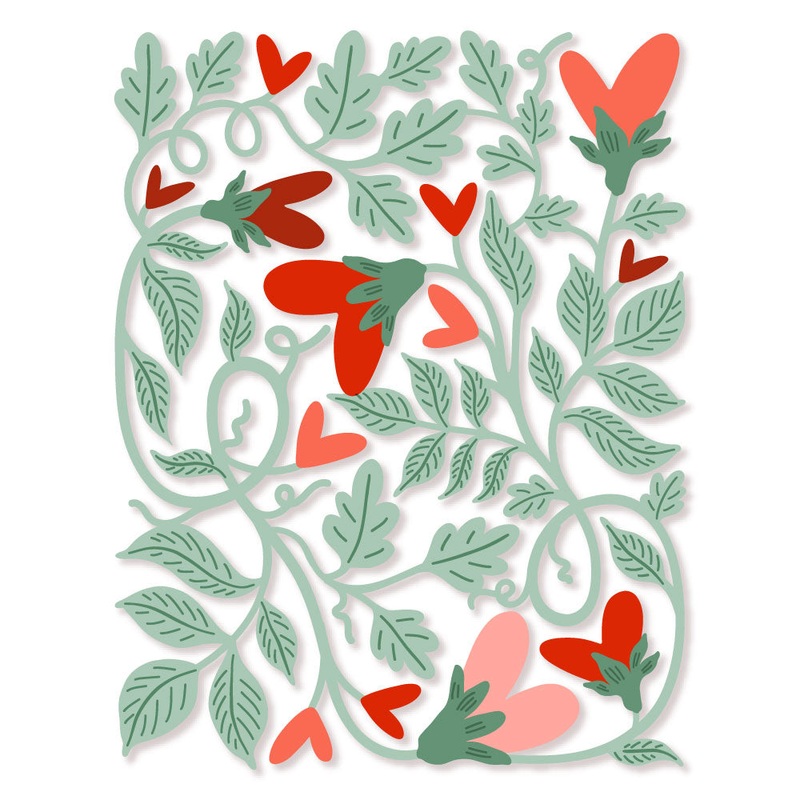 Bold Background: Vines Of Love – Honey Cuts