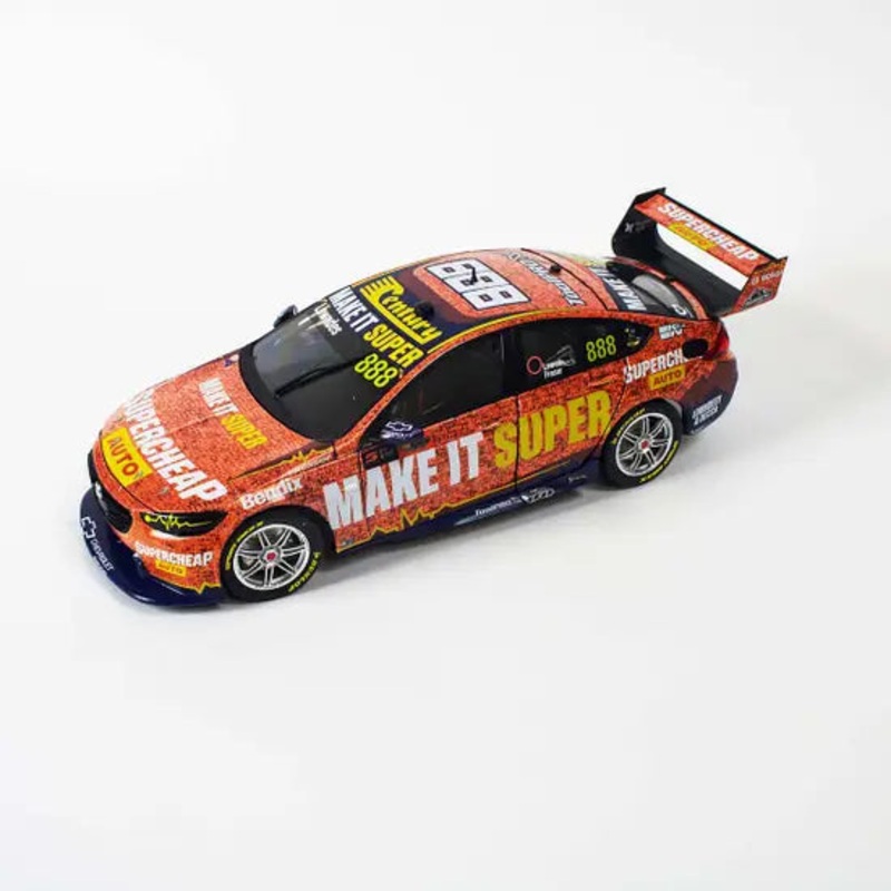 Holden ZB Commodore – Triple Eight Race Engineering Supercheap Auto Racing – Lowndes/Fraser #888 – 2022 Bathurst 1000 – 1:18 Scale Diecast Model Car