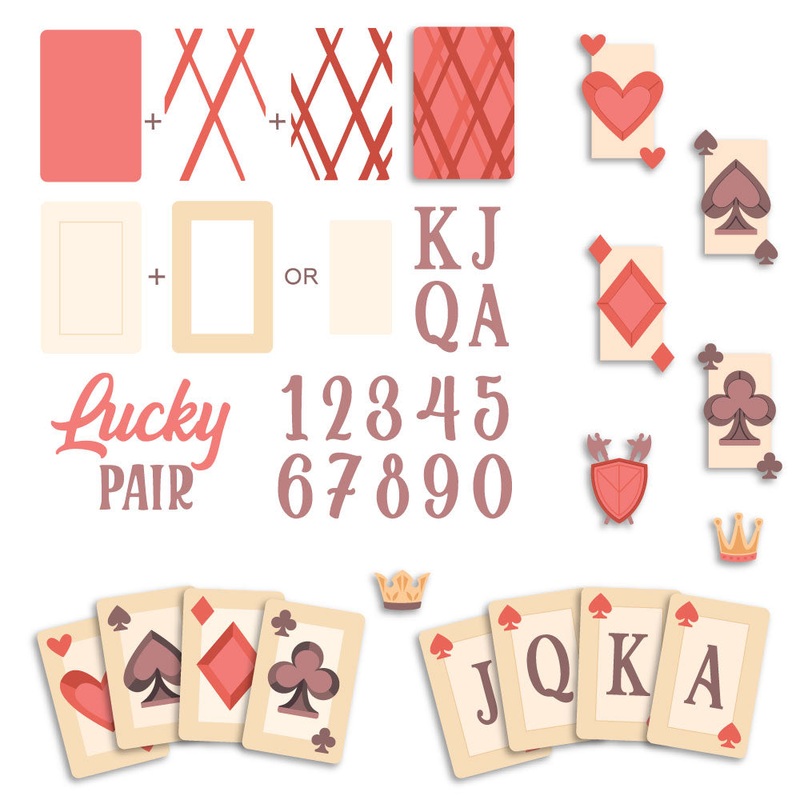 Lovely Layers: Playing Cards – Honey Cuts