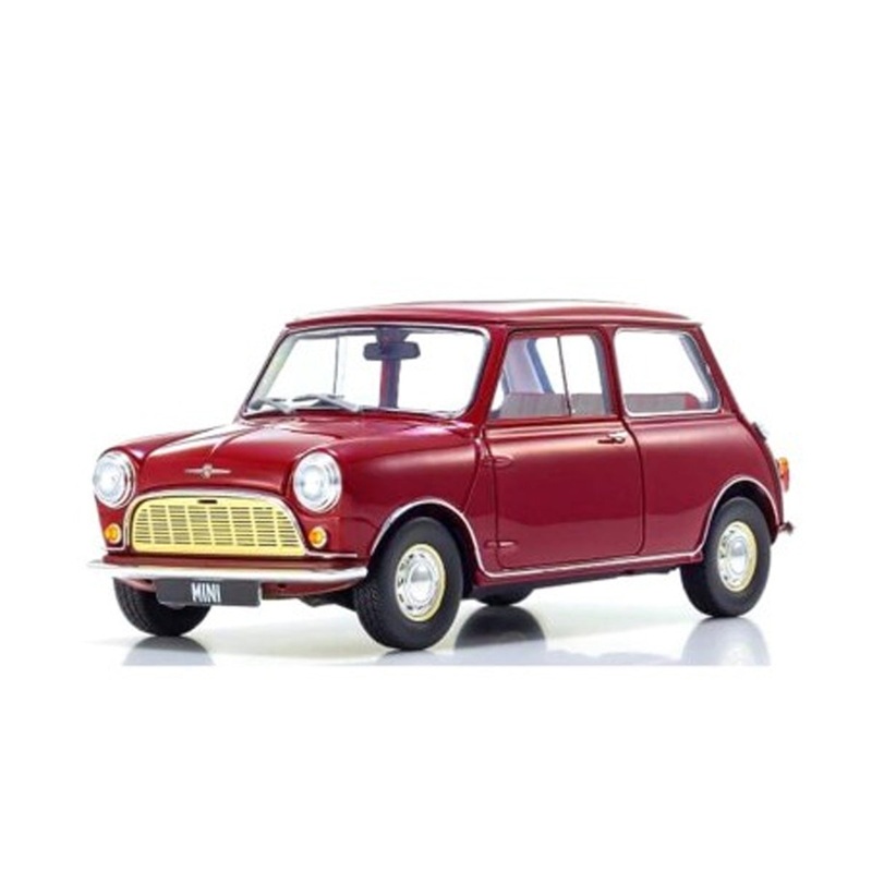 Morris Mini Minor Cherry Red – 1:18 Scale Diecast Model Car