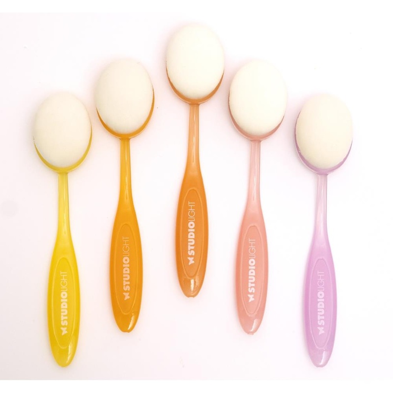 Studio Light Ink Blending Brushes 5/Pkg 40MM NR.02
