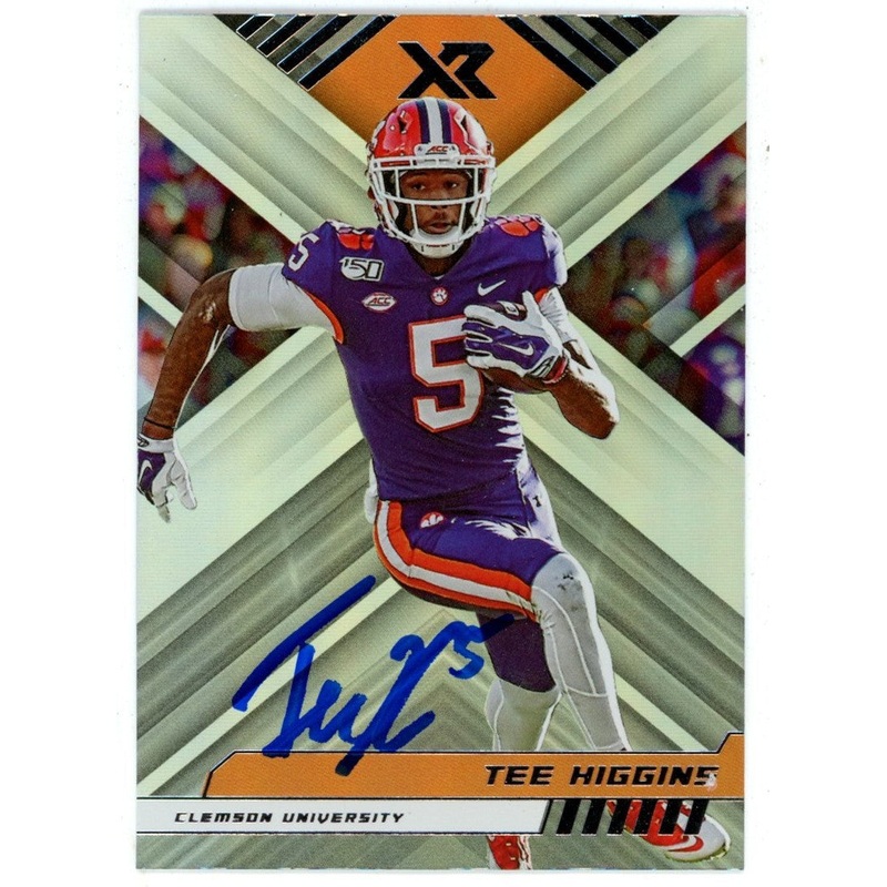 Tee Higgins Autographed/Signed 2023 XR #21 Trading Card Beckett 50247