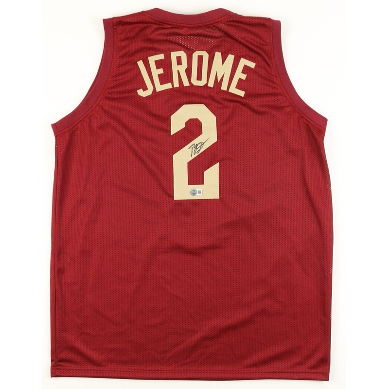 Ty Jerome Signed Cleveland Cavaliers Jersey (Beckett) Cavs 1st Round Pick 2019