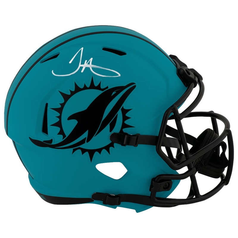 Tyreek Hill Signed Dolphins RAVE Riddell Full Size Replica Helmet (SCHWARTZ COA)