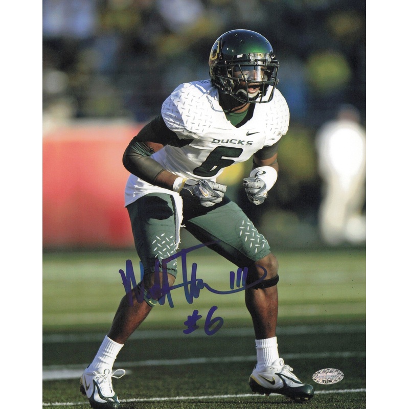 Walter Thurmond III Autographed Signed 8×10 Photo Oregon Ducks MCS Holo #63385