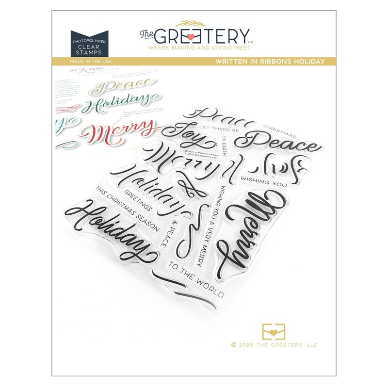 Written in Ribbons Holiday Stamp Set