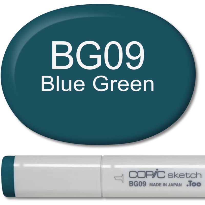 Copic Sketch Marker – BG09 Blue Green