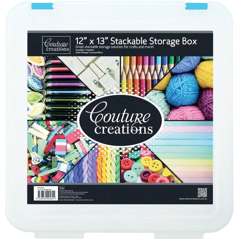 Couture Creations Stackable Storage Box 12X13