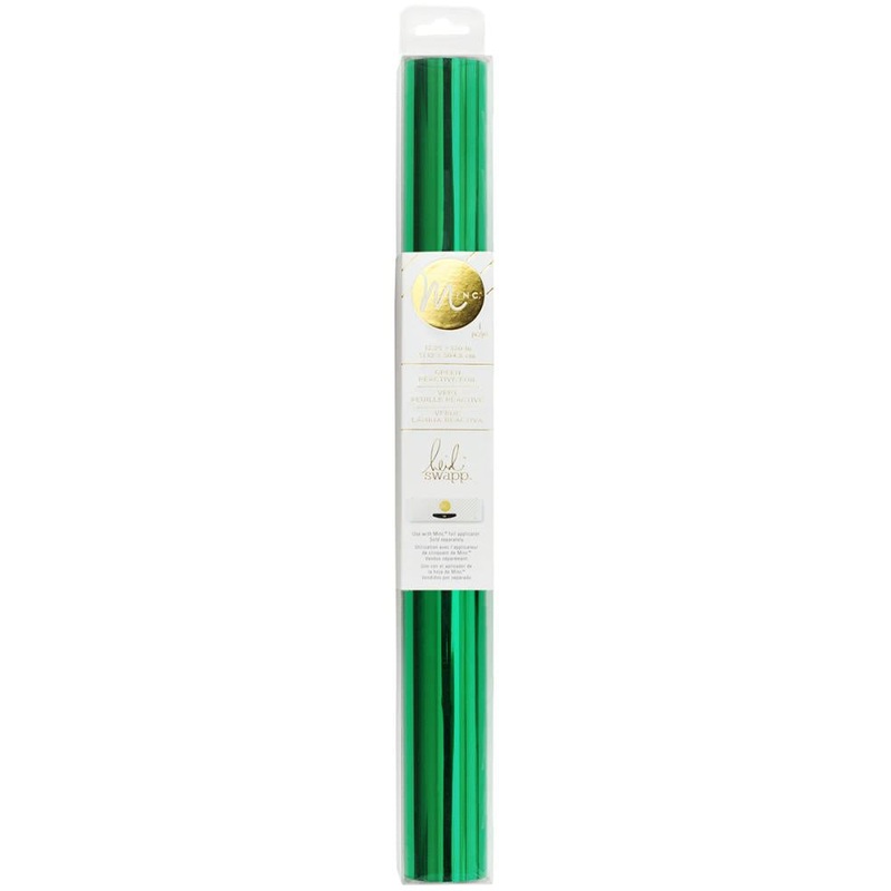Heidi Swapp Minc Reactive Foil 12.25 Green 10′ Roll