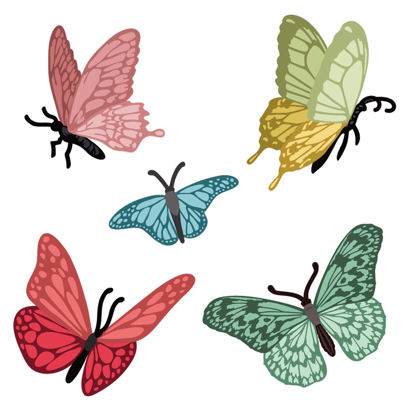 Lovely Layers: Butterflies – Honey Cuts