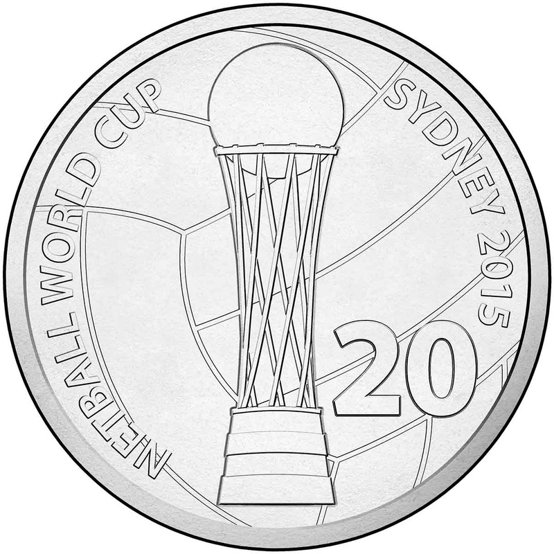 Netball World Cup Sydney 2015 20c Uncirculated Coin