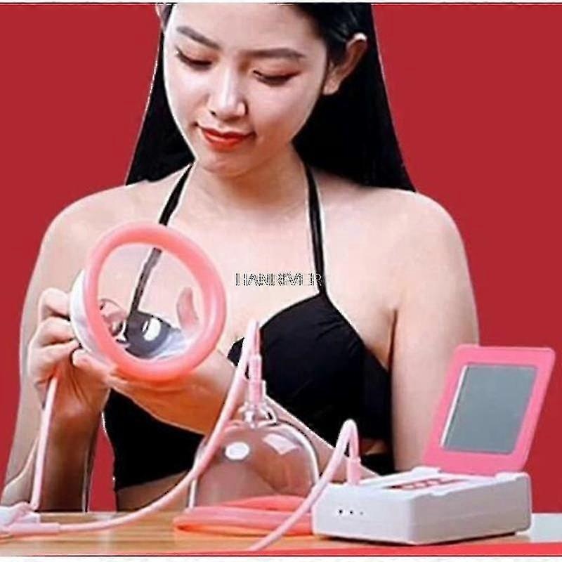 New Electric Pressure Therapy Breast Massager Breast Enlargement Pump Vacuum Cupping Suction Pump Breast Enhancer High Quality