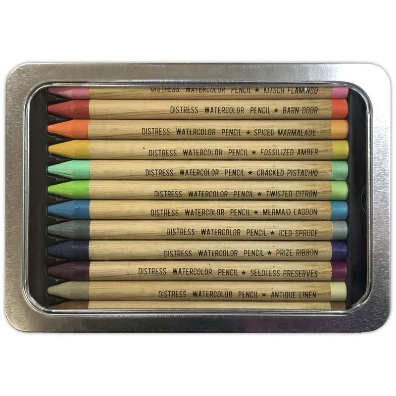 Tim Holtz Distress Watercolor Pencils SET 2 – 12/Pkg