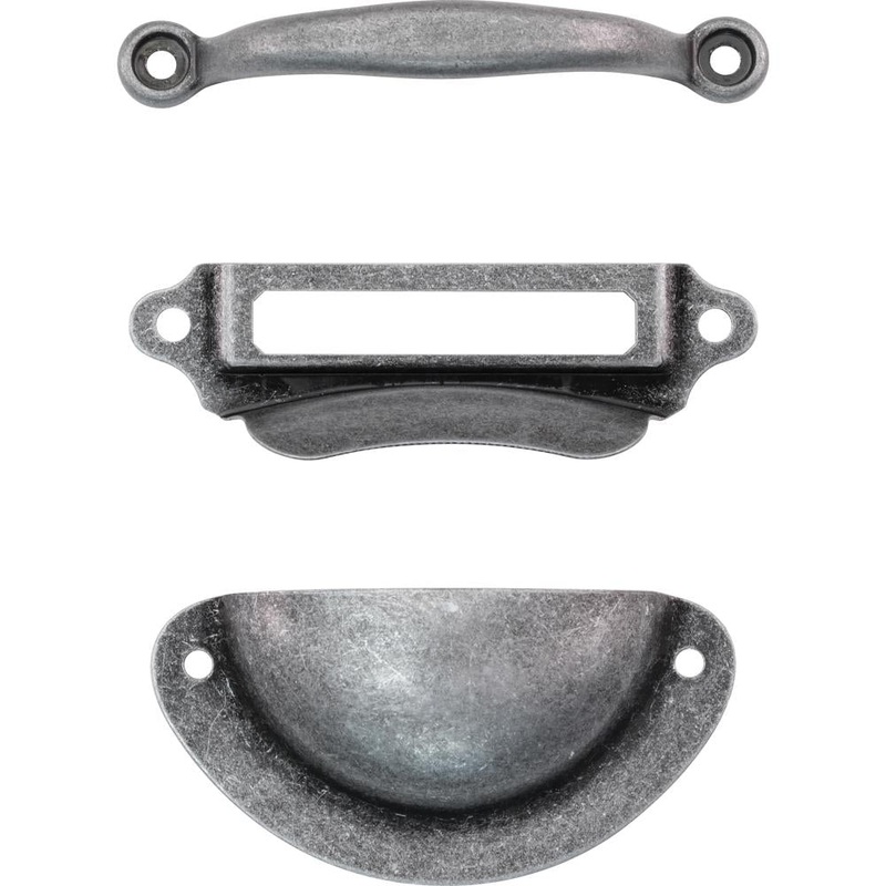 Tim Holtz Idea-Ology – Mini Metal Hardware Pulls 3/Pkg