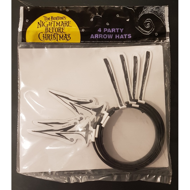 1994 Nightmare Before Christmas (4) Party Arrow Hats