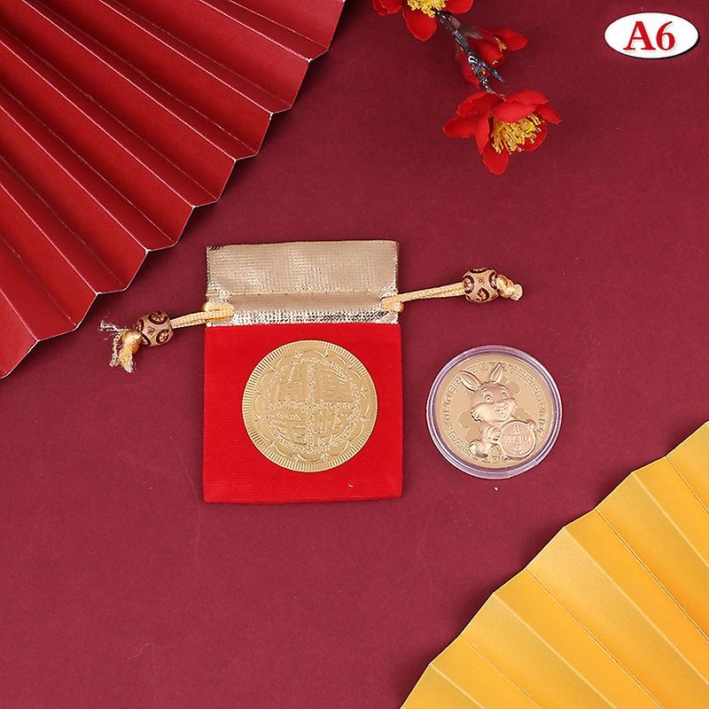 2023 Chinese New Year Of The Rabbit Red Envelope Gold Coin For Spring Festival