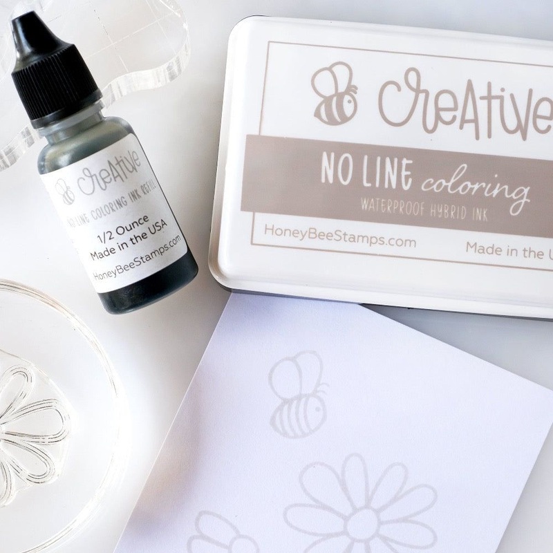 Bee Creative Ink Refill – No Line Coloring