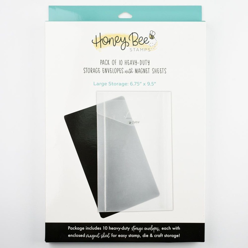Bee Creative – Large Storage Pockets with Magnets 6 x 8 3/4