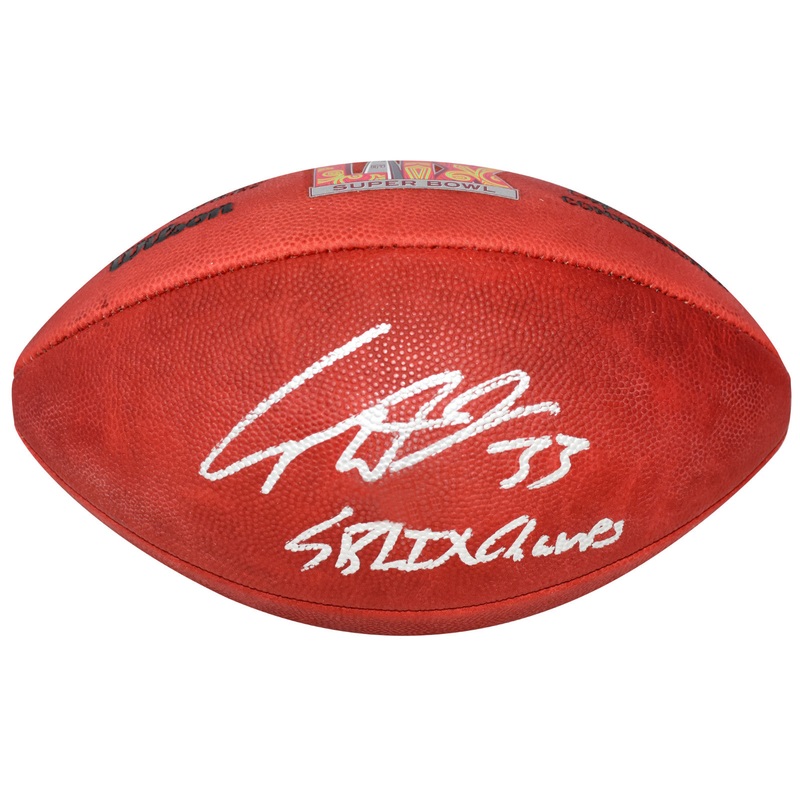 COOPER DEJEAN SIGNED PHILADELPHIA EAGLES SUPER BOWL 59 FOOTBALL W/ SB LIX CHAMPS