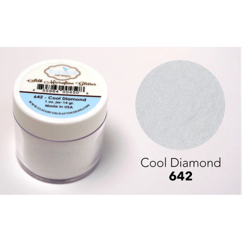 Elizabeth Craft Designs Cool Diamond 1oz. – Silk Microfine Glitter