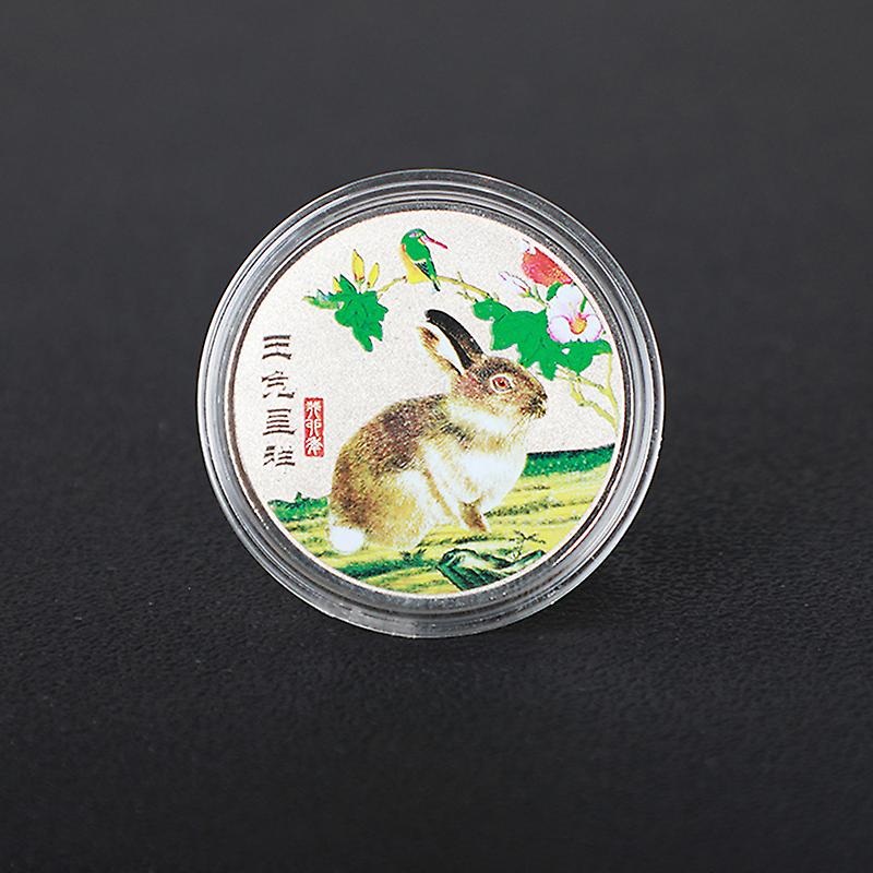 New Year Rabbit 2023 Souvenirs Commemorative Coin Luck Chinese Zodiac Coins
