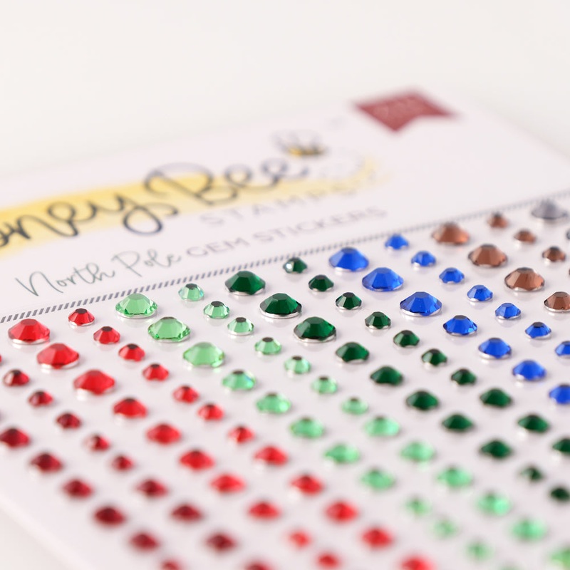 North Pole Gem Stickers – 210 Count