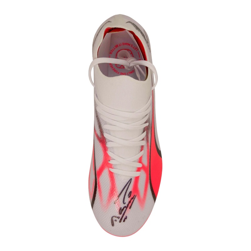 Sergio Aguero Signed Puma Soccer Cleat with Beckett COA