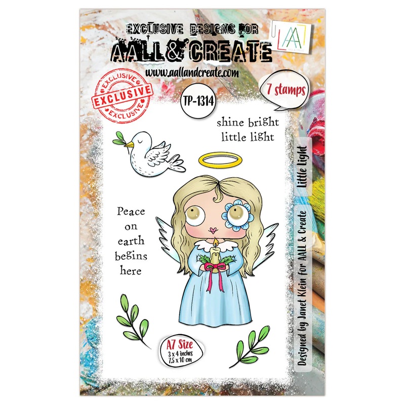 AALL and Create –  A7 Stamp Set – Little Light #1314
