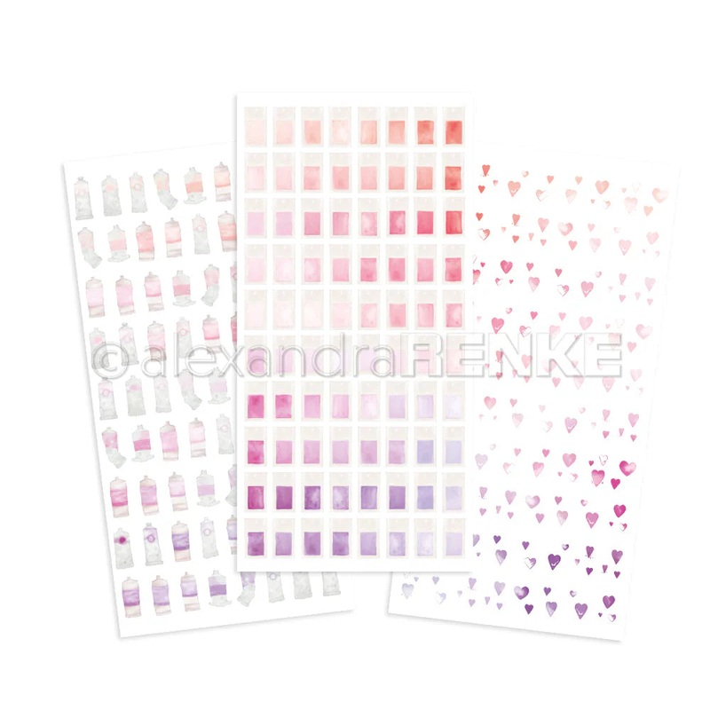 Alexandra Renke Rub-On Colour Wonder Pink-Violet