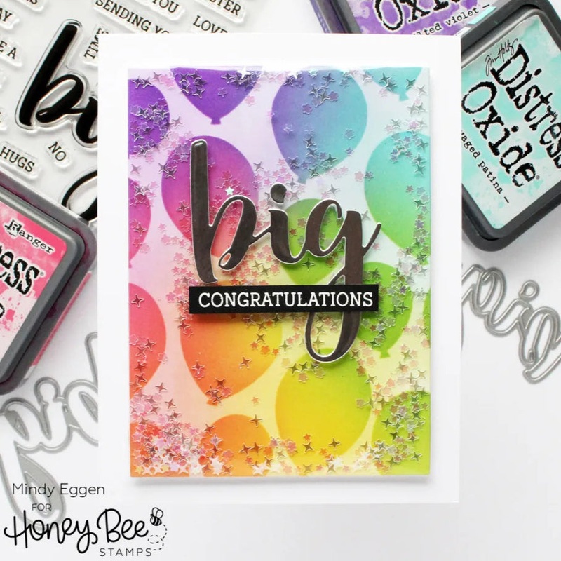 Layering Balloons – Set of 2 – 6×6 Stencils