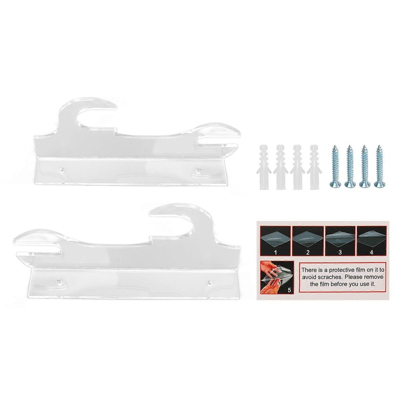 Pack of 2 Sword Wall Mount, Katana Holder, Sword Hook (Acrylic)