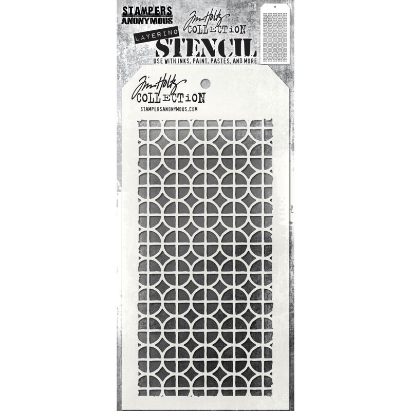 Tim Holtz Layered Stencil 4.125X8.5 Focus