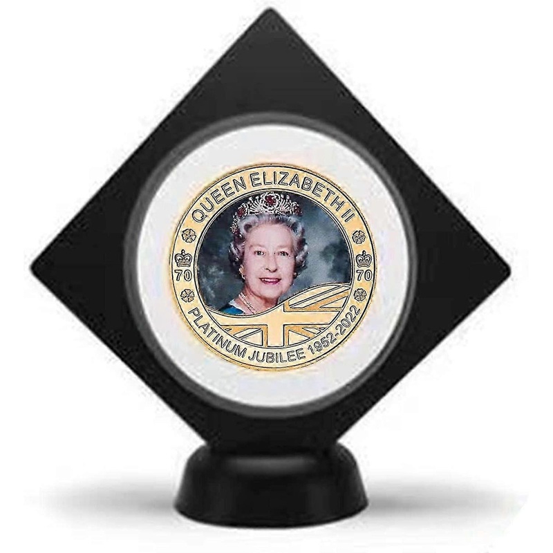 2 Pcs Queen Elizabeth Ii Commemorative Coin – Queen Platinum Jubilee Memorial Coin,british Queen Elizabeth Ii Collectible Coins For Queens Jubilee 70t