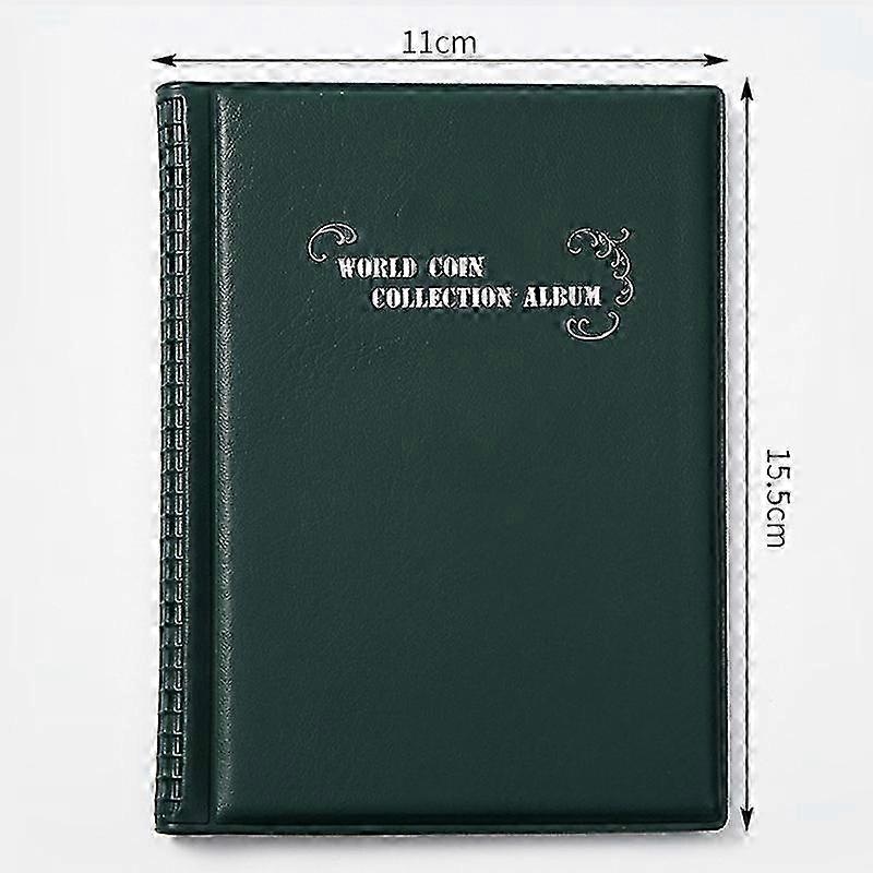 2025 120 Pockets Coin Collection Book 10 Pages Coin Collection Holder Album Commemorative Coin Organizer Storage