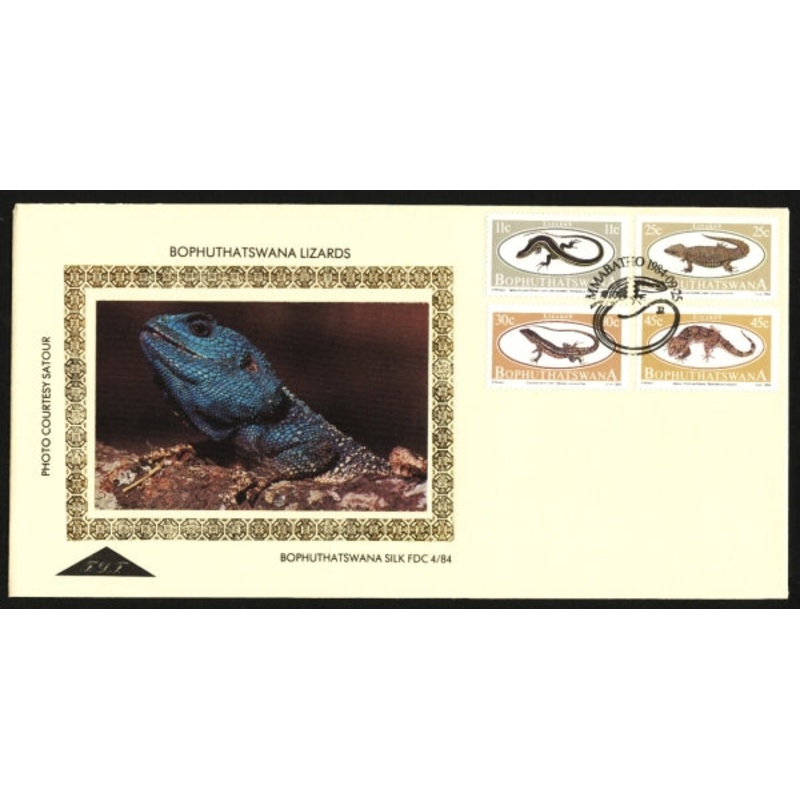 Bophuthatswana Silk  84.4 Lizards