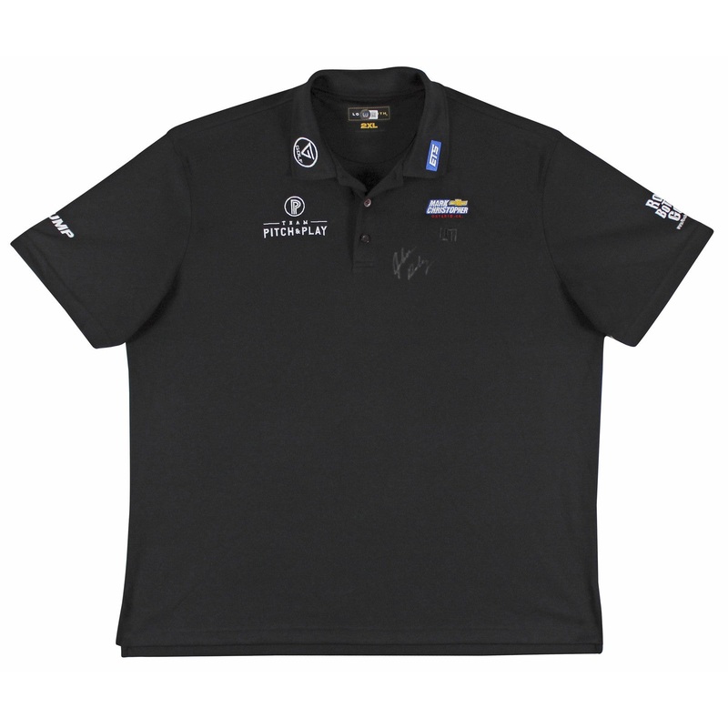 John Daly Authentic Signed Match Worn Black Loudmouth Polo Shirt BAS #BK84770