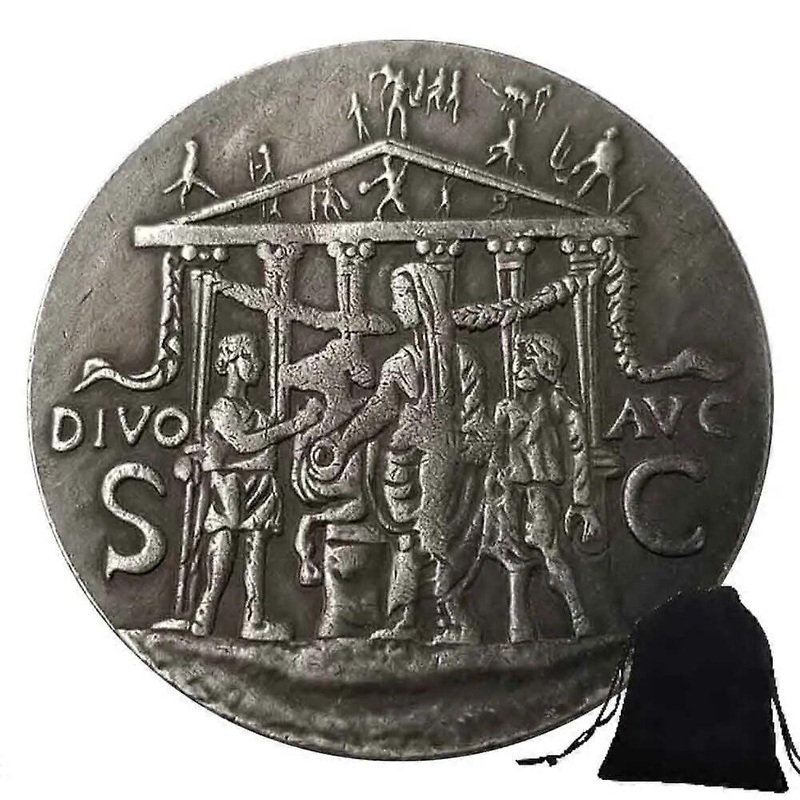 Roman Dynasty Nickel Old Coins- Philosopher King – Roman Empire Coins – Luck Commemorative Coin-Discover History+Gift Bag